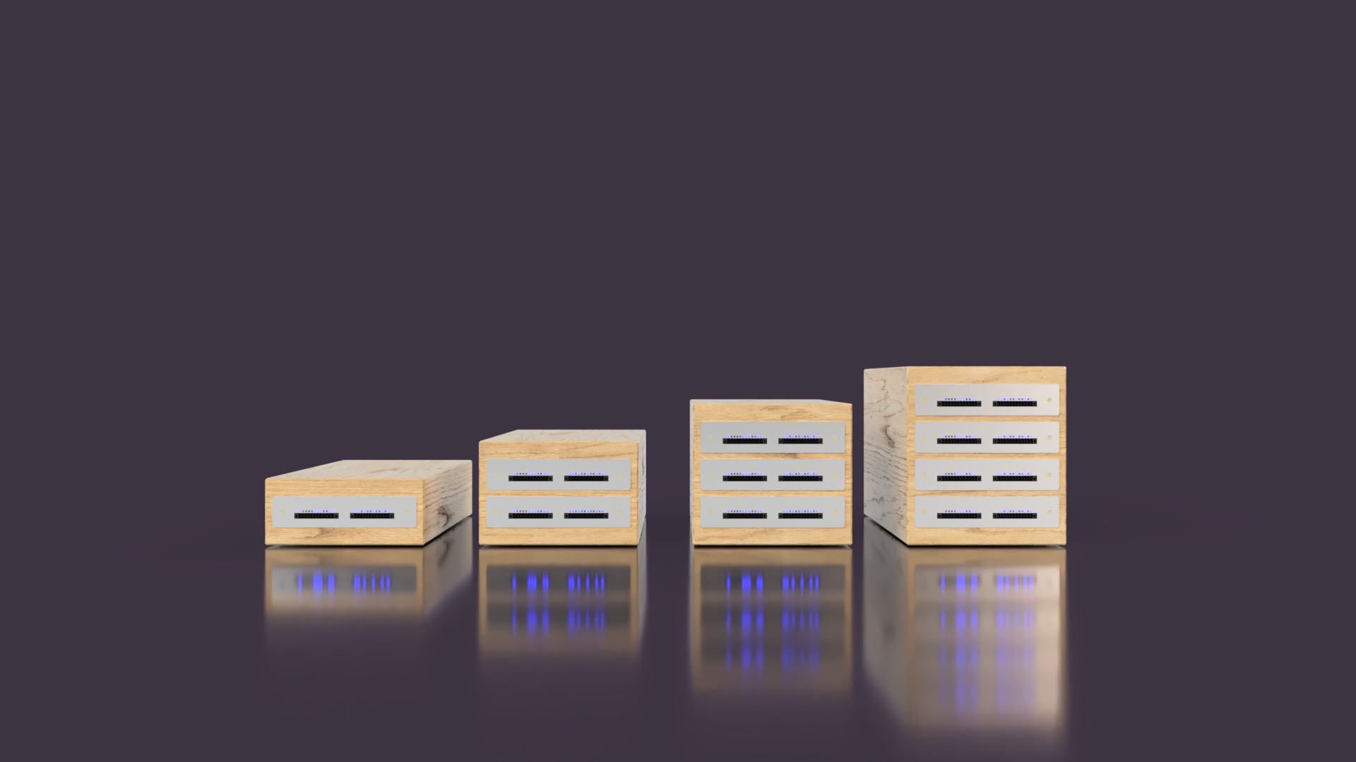 Organ Meister hardware boxes: 23, 46, 69, 92 terminals